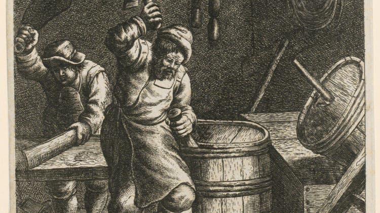 Die Fischer am Bodensee entschieden im Mittelalter gemeinsam, wie sie die Fisch­bestände nach­haltig schützten. (Bild: ETH-Bibliothek)