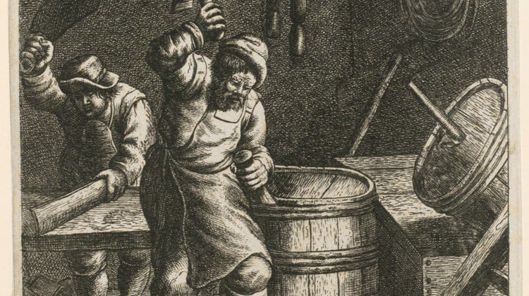 Die Fischer am Bodensee entschieden im Mittelalter gemeinsam, wie sie die Fisch­bestände nach­haltig schützten. (Bild: ETH-Bibliothek)