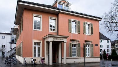Das Bezirksgericht Aarau, 19. Februar 2020. (Severin Bigler / AGR)