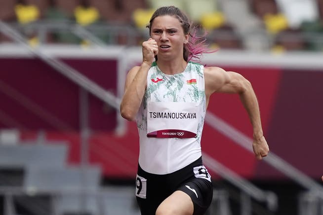 Die belarussische Athletin Kristina Timanowskaja soll sich nun in Sicherheit befinden.