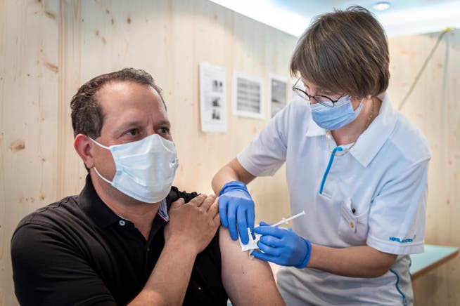Bei der Rekrutierung für die Thurgauer Impfzentren spielte der Impfstatus des Personals keine Rolle.