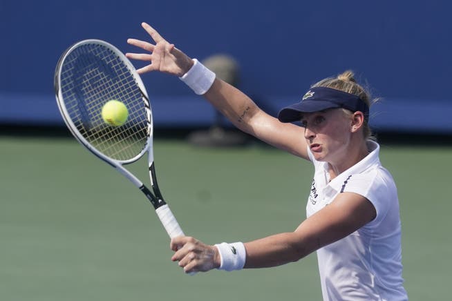 Jil Teichmann steht nach dem Zweisatz-Erfolg gegen Karolina Pliskova im Final des WTA-1000-Turniers von Cincinnati.
