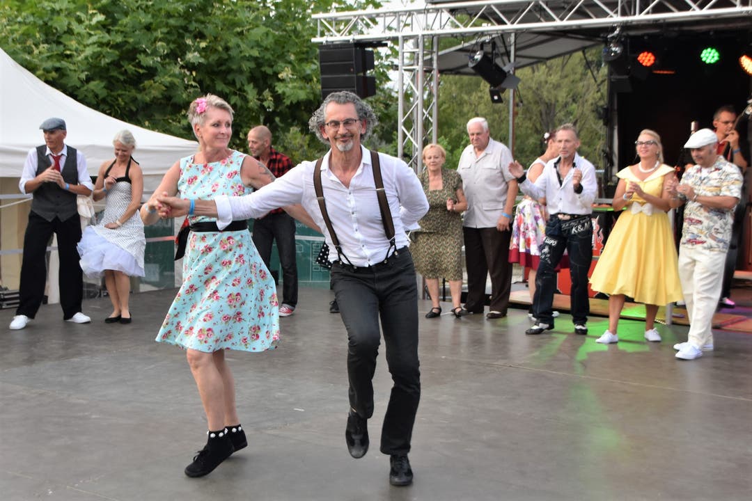 Grosses Sommerfest des Vereins Fricktal tanzt.