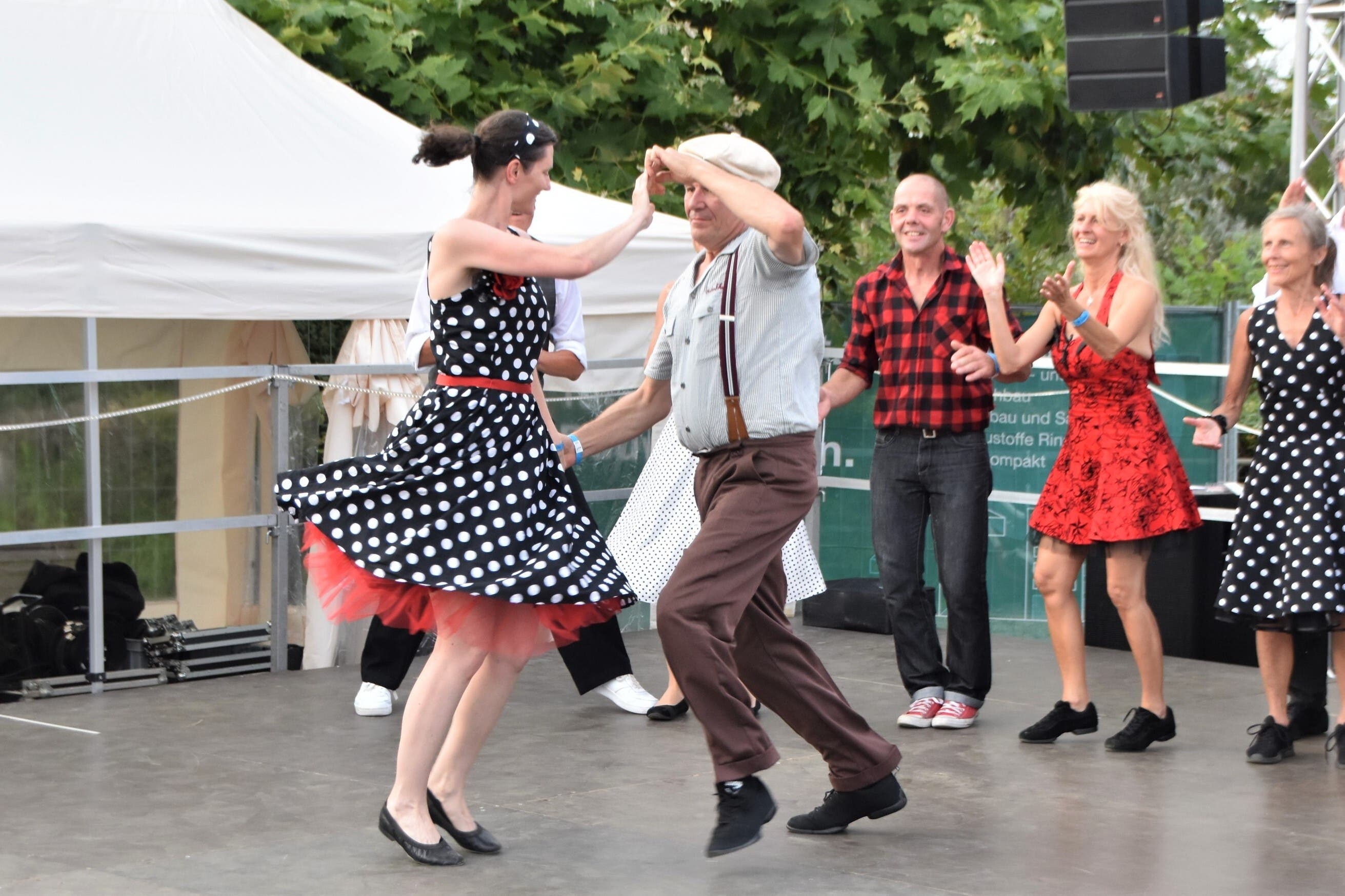 Grosses Sommerfest des Vereins Fricktal tanzt.