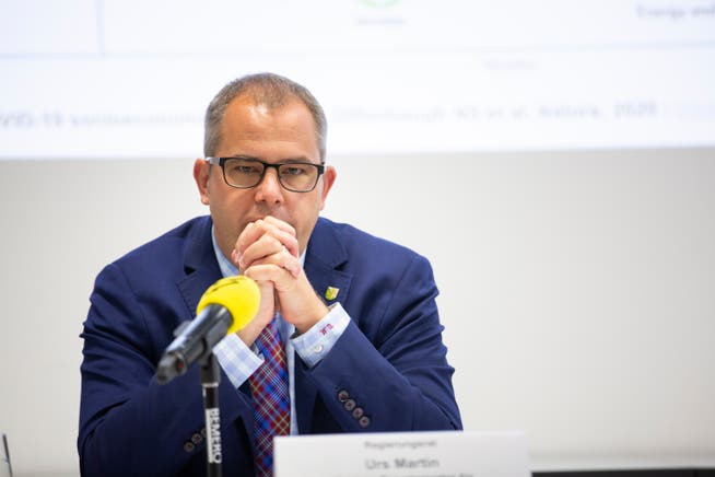 Der Thurgauer Regierungsrat Urs Martin.