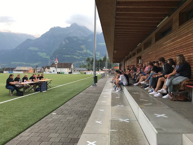 Auf dem Sportplatz Grüner Wald ging die GV des FC Schattdorf über die Bühne. 
