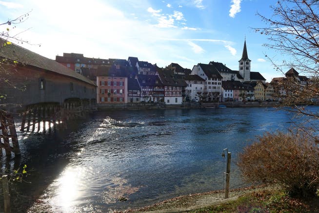 Im Rhein bei Diessenhofen verunglückte am Anfang April eine Taucherin tödlich.
