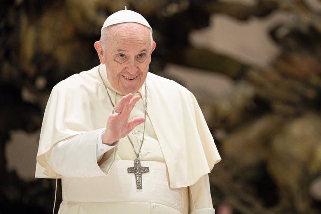 Nach Spitalaufenthalt erholt: Papst Franziskus.