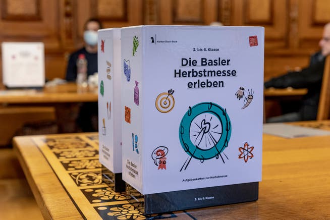 Die Ideenbox «Die Basler Herbstmesse erleben» wird an die Basler Kindergärten und Primarschulen verteilt.