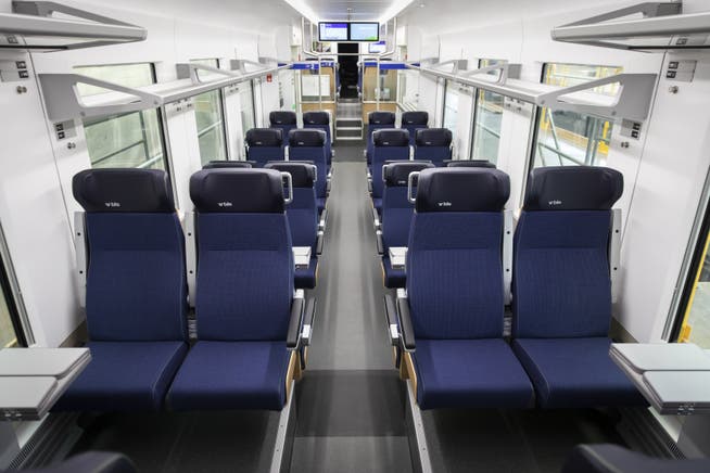 Bereits fertig gebaut: Ein «Mika»-Zug der BLS von Stadler Rail. Fürs erste Halbjahr meldet der Schweizer Zugbauer einen neuen Auftragsrekord.
