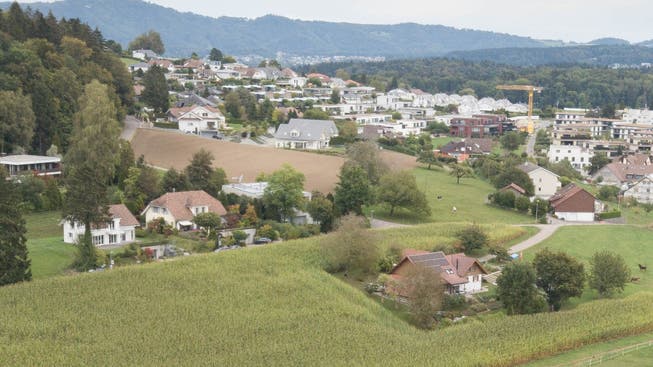 Das Gebiet Juchächer in Oberwil-Lieli wird von der Landwirtschafts- in die Landhauszone umgezont.