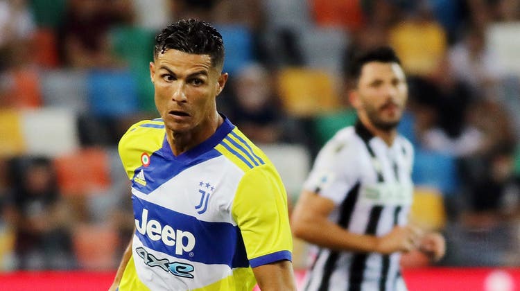 Cristiano Ronaldo wurde vergangene Woche beim 2:2 gegen Udinese eingewechselt. (Keystone)