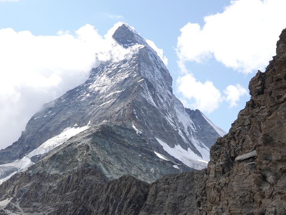 Fürs Matterhorn muss das Wetter gut sein - sonst wirds gefährlich.