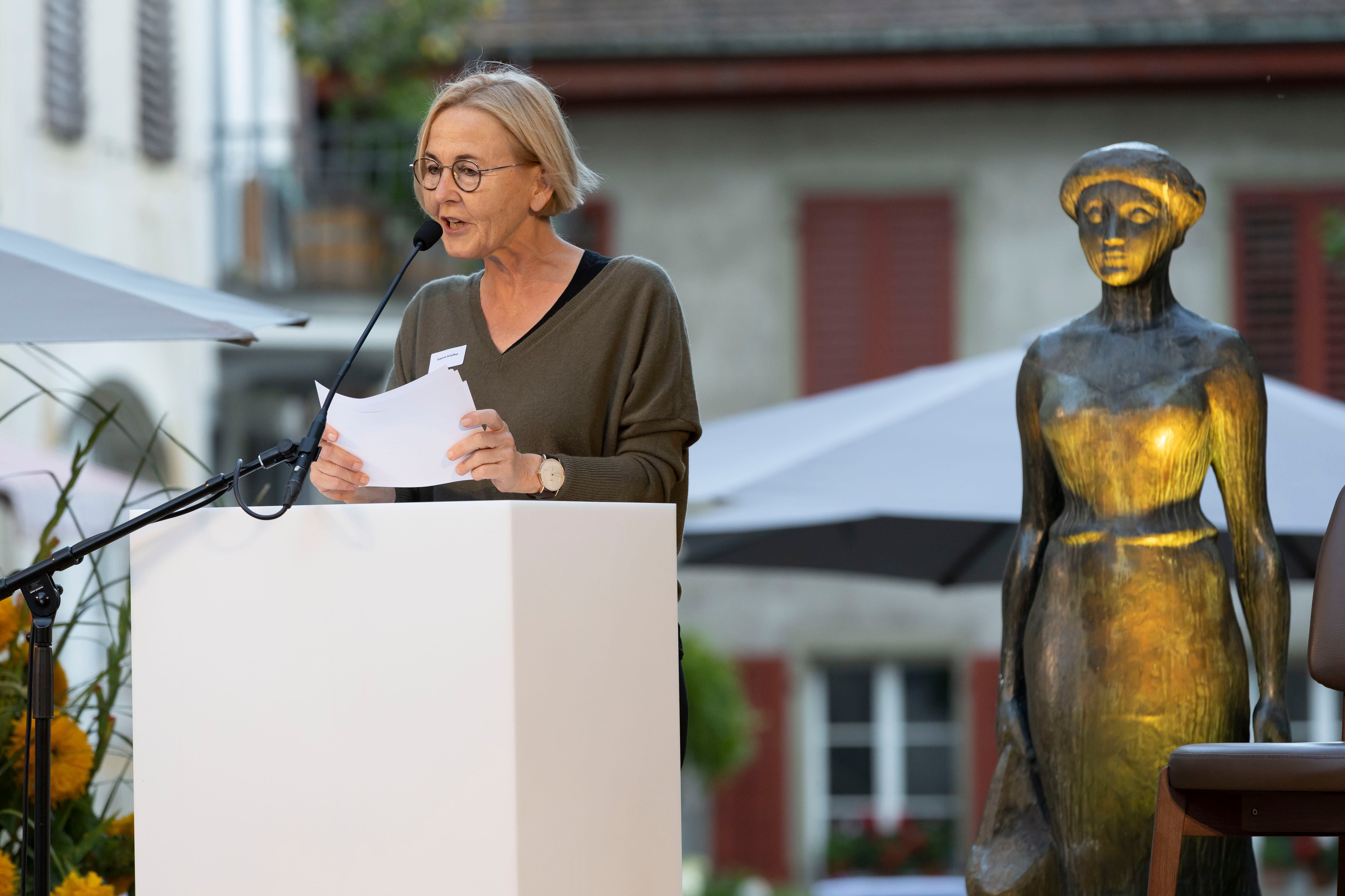 Regierungsrätin Susanne Schaffner: Mehr Frauen sollen Hörstationen erhalten.
