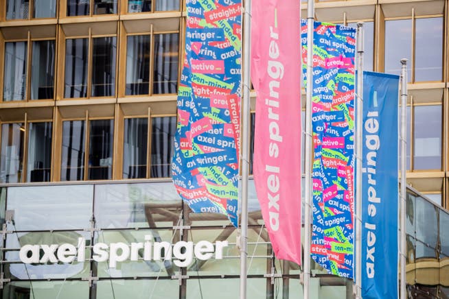 Das deutsche Verlagshaus Axel Springer expandiert in Amerika. Hier ein Bild des Hauptsitzes in Berlin. 