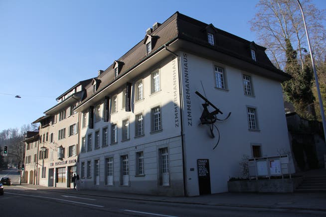Im Zimmermannhaus in der Brugger Vorstadt sind derzeit Kunst und Musik sowie die Stadtbibliothek beheimatet.