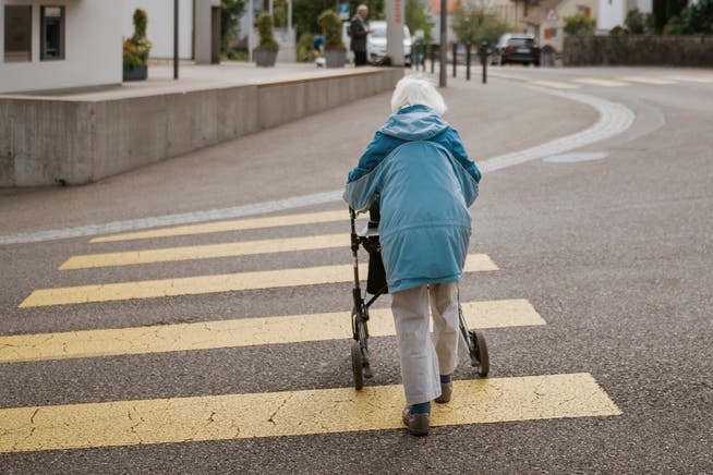 Eines der Themen, wenn es um Senioren geht: Sichere Übergänge zum Überqueren der Strasse.