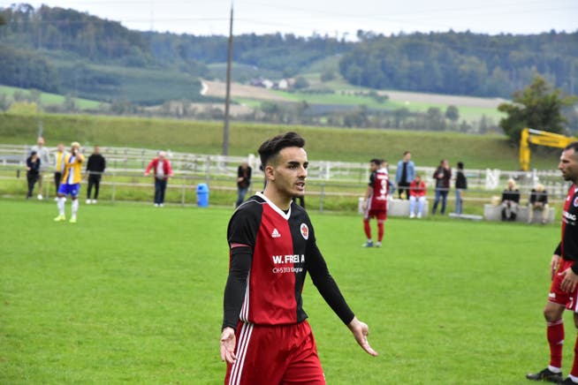Paulo Arias und seine Teamkollegen haben sich das Spiel beim FC Rotkreuz anders vorgestellt.