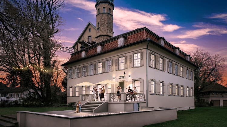 So soll das Schloss Luxburg zukünftig aussehen. (Bild: PD)
