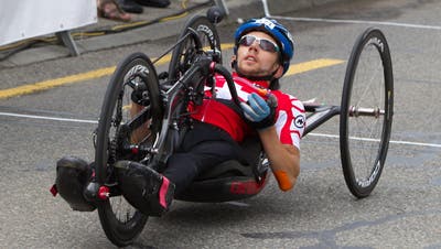 Tobias Fankhauser startet an den Paralympischen Spielen in drei Disziplinen. (Bild: Beat Bättler)