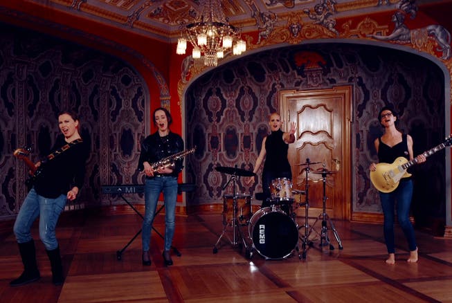 Radka Talacko, Sandra Bötschi, Kristina Basista und Jris Pauli sind «The Leading Lady Funk Solution».