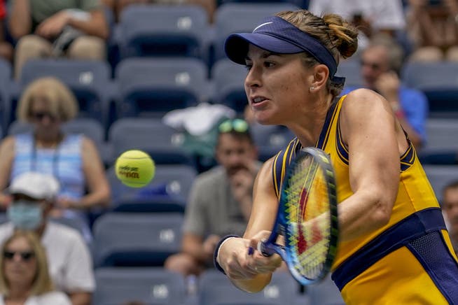 Belinda Bencic steht souverän in der zweiten Runde der US Open.