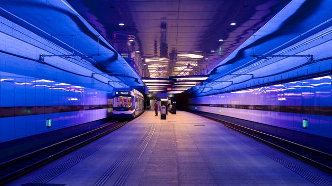 Bislang fahren Trams in Zürich nur nach Schwamendingen unterirdisch. Bis 2050 sollen weitere Tramtunnel hinzukommen.