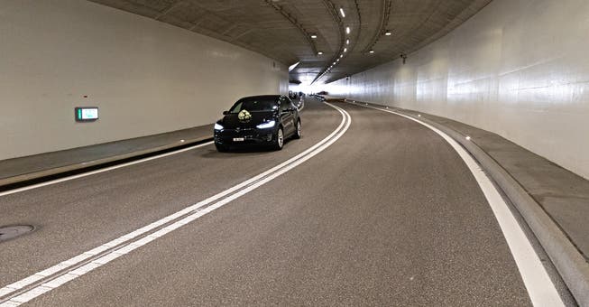 Der Cholfirst-Tunnel liegt im Norden des Kantons Zürich und ist Teil der A4.