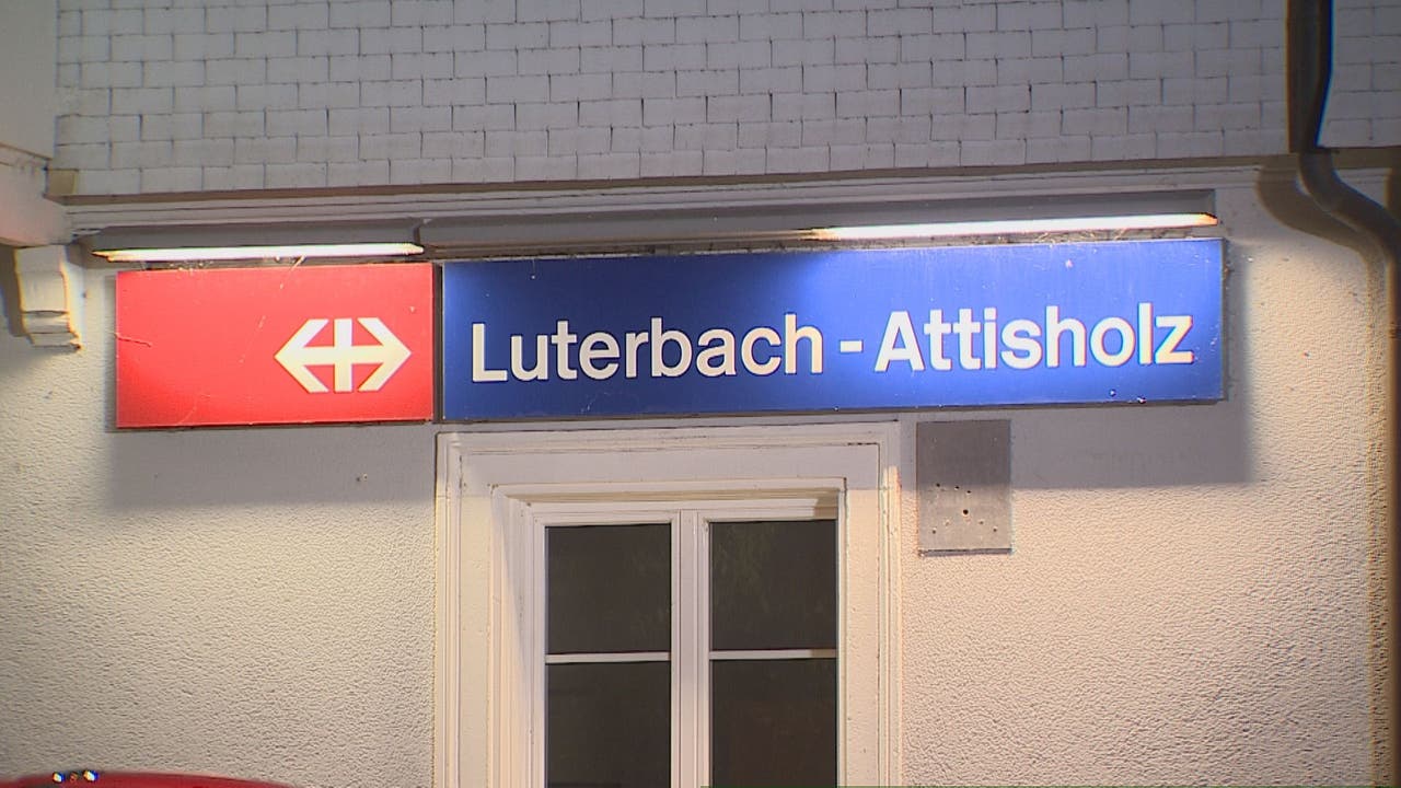 Chemieunfall beim Bahnhof Luterbach-Attisholz am Sonntagabend.