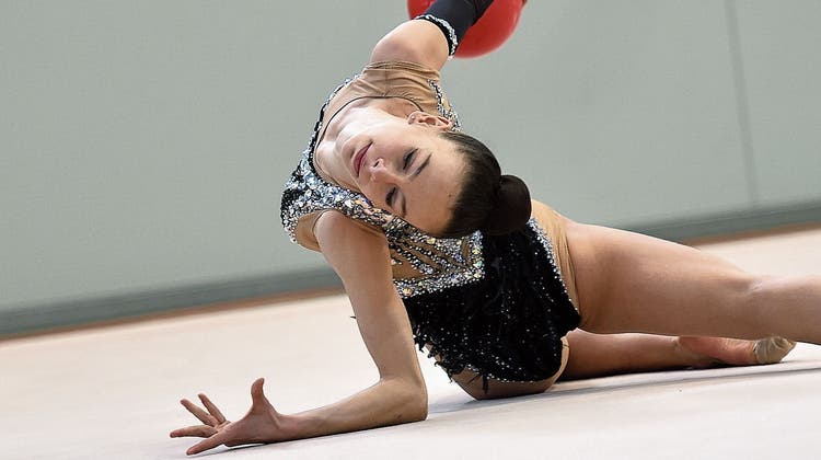 Die 16-jährige Livia Maria Chiariello gilt derzeit als grösstes Talent der Rhythmischen Gymnastik. Sie trainiert am RLZ Biel und Region. (Bild: PD)