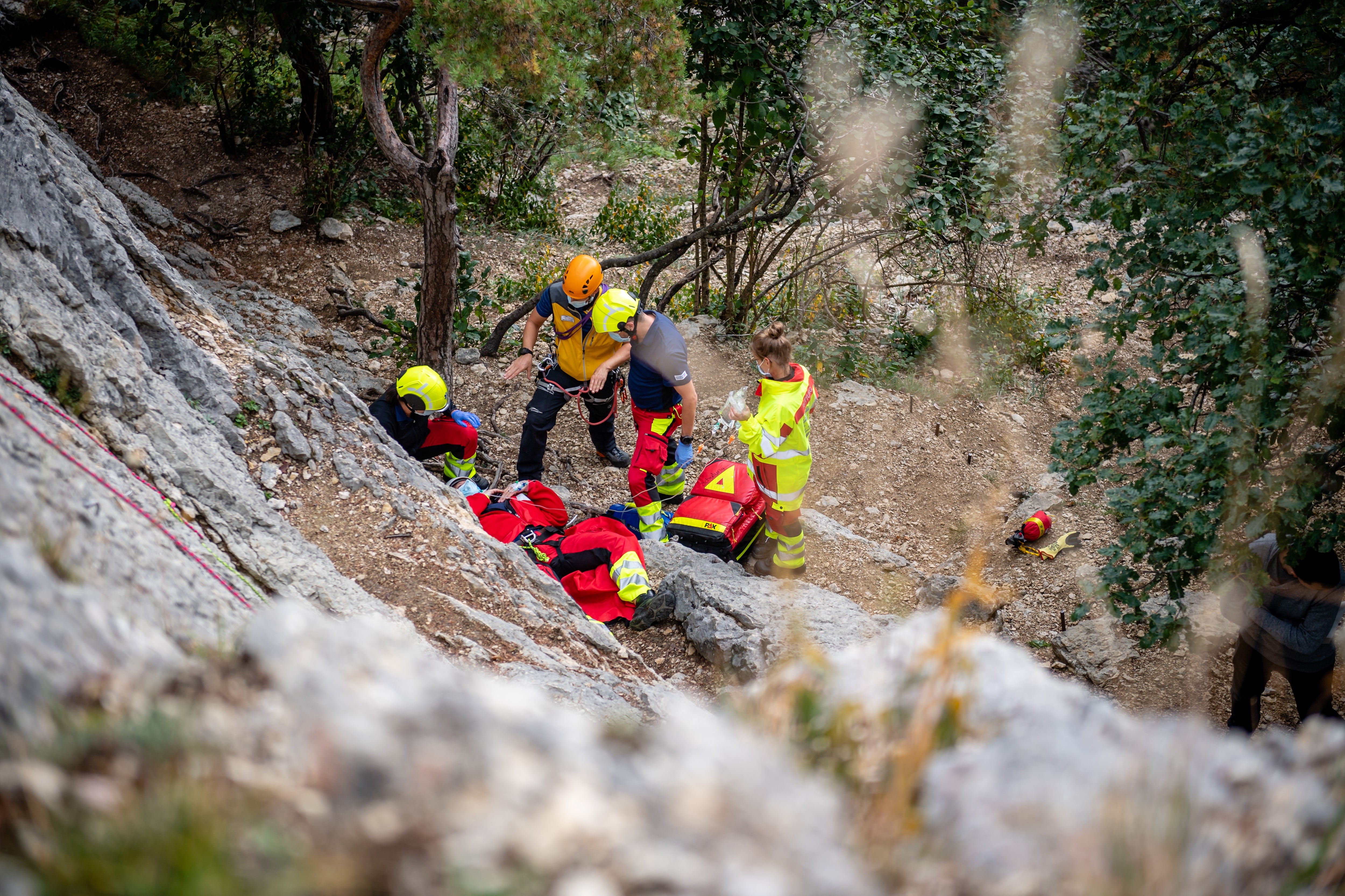 Kommen Rettungssanitäter An Grenzen, Hilft Die Alpine Rettung