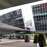 Das Milliardenprojekt «The Circle» am Flughafen Zürich. (Matthias Scharrer / Limmattaler Zeitung)