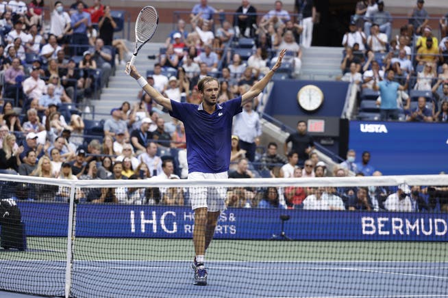 Daniil Medwedew ist der erste russische Grand-Slam-Sieger seit 2005.