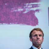 Verärgert: Frankreichs Präsident Emmanuel Macron ist sauer auf die Biden-Administration. Diese hat die Franzosen bei der Bestellung von U-Booten übergangen. (Christophe Petit Tesson / Pool / EPA)