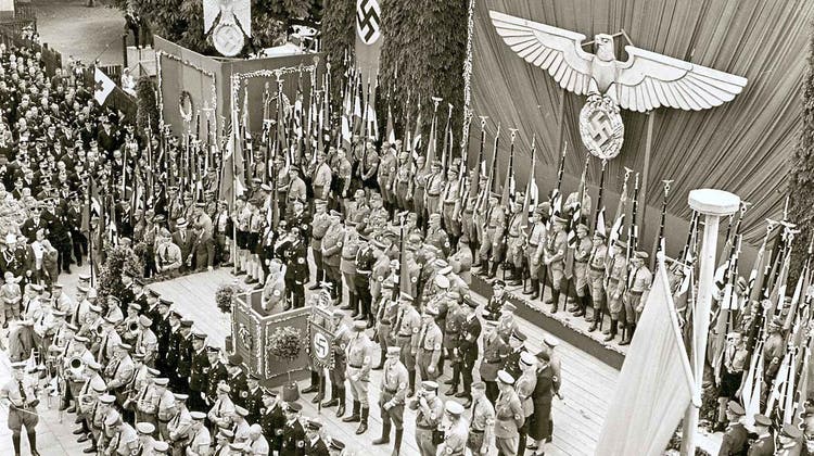 Eine Fotoaufnahme des Kreistags der NSDAP in Lörrach vom 18. Juni 1939. (zvg)
