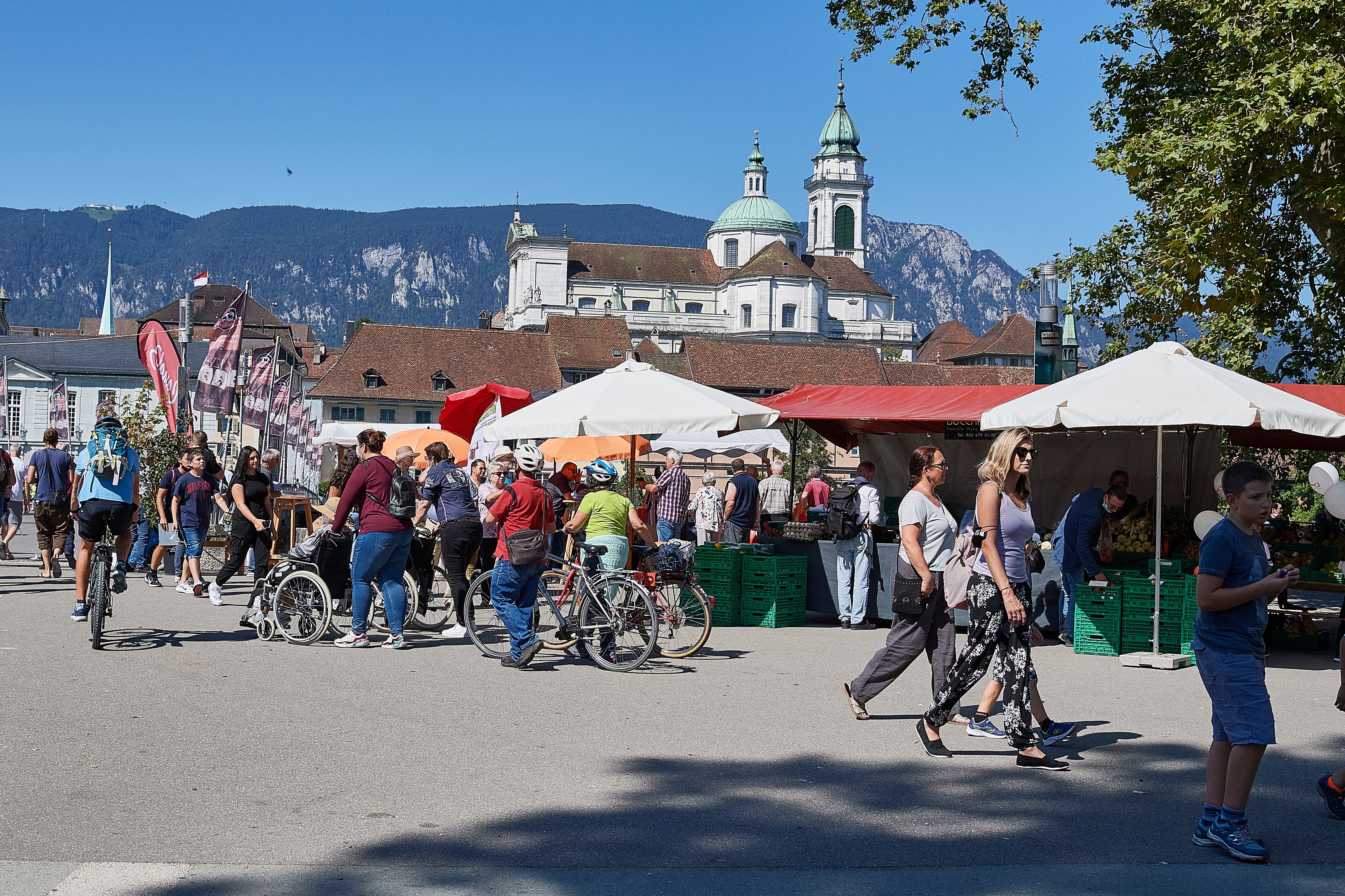 Der 11. Solothurner Chästag fand wieder auf dem Kreuzackerplatz statt.