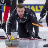 Das Curling-Team Bern Zähringer will mit seiner neuen Technik hoch hinaus. (Keystone)