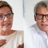 Kopf-an-Kopf-Rennen zwischen Stefanie Ingold (SP) und Markus Schüpbach (FDP). (Corinne Glanzmann)