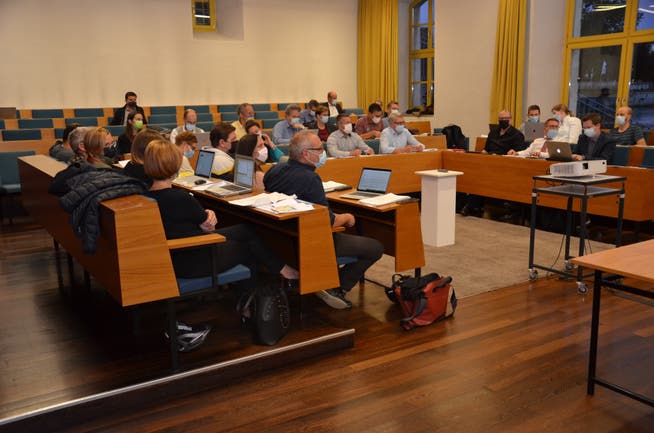 Der Gemeinderat Solothurn bei einer Sitzung (Archivaufnahme).