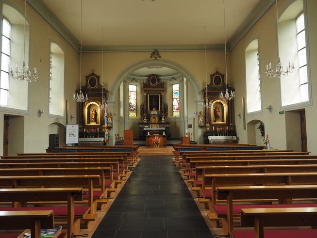 Die St.-Mauritius-Kirche in Wölflinswil wird dieses Jahr 200 Jahre alt.