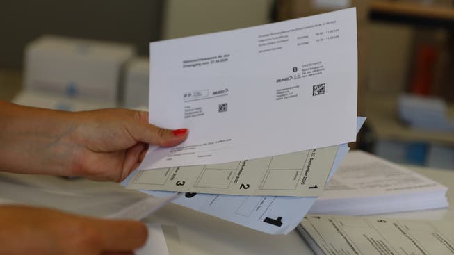 In Reinach erhielt ein Teil der Bürgerinnen und Bürger keine Abstimmungsunterlagen.