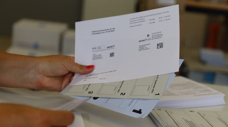 In Reinach erhielt ein Teil der Bürgerinnen und Bürger keine Abstimmungsunterlagen. (Lydia Lippuner)