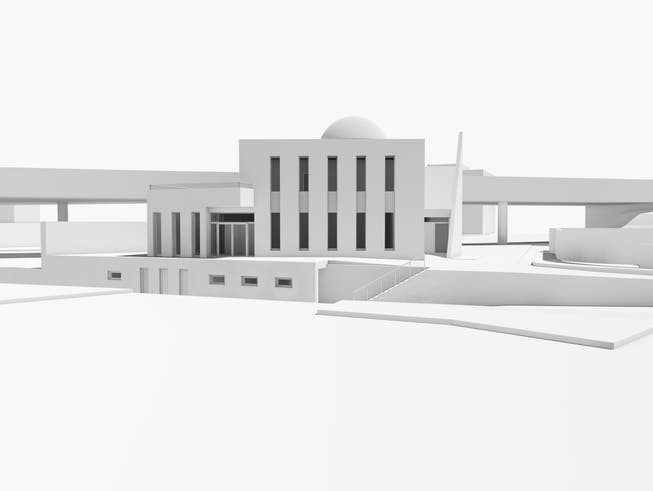 Geplante Moschee des Vereins Ahmadiyya Muslim Gemeinde Schweiz.