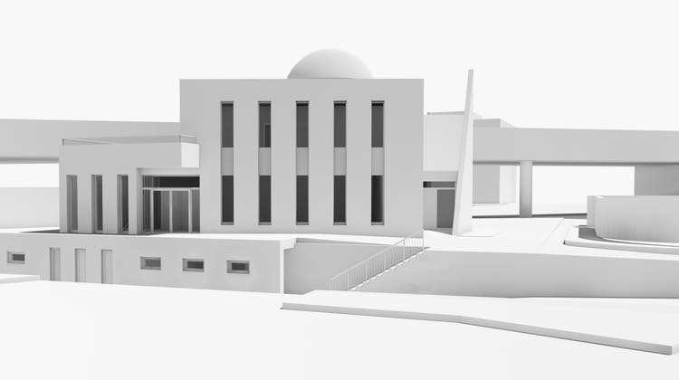 Die geplante Moschee  des Vereins Ahmadiyya Muslim Gemeinde in Zuchwil. (Zvg)