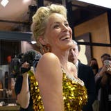 Sharon Stone anlässlich der Verleihung ihres «Golden Icon Award» in Zürich. (Bild: Luiz Freire/ZFF)