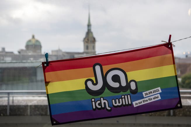 Am vergangenen Sonntag haben die Schweizer Stimmberechtigten die «Ehe für alle» angenommen. (Symbolbild) 
