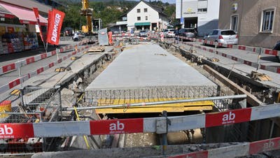 Auslöser der Attraktivierungsbemühungen waren auch die Sanierungsarbeiten rund um den Cholersbach. (Bruno Kissling / Oltner Tagblatt)