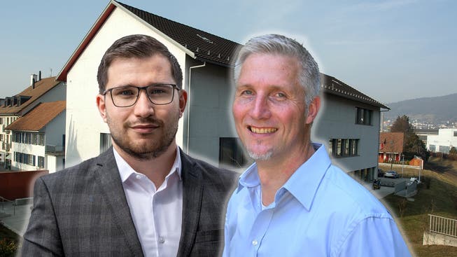 Andy Kohler und Thomas Angst wollen in den Döttinger Gemeinderat.