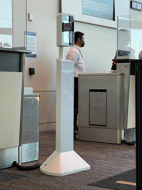 So sieht die Kamera-Installation am San Francisco International Airport aus.