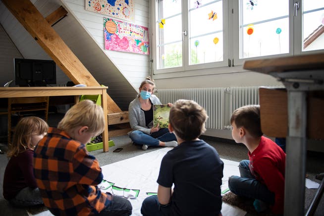 Innert fünf Jahren um 35 Prozent gestiegen: Insgesamt 11400 Kinder bis zwölf Jahre werden im Kanton St. Gallen institutionell betreut.